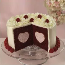 Stampo a cuore Ø 22 cm, 2 pezzi, antiaderente