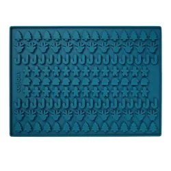 Silicone baking mat for Christmas dog cookies
