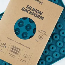 Silikonbackmatte Donutform