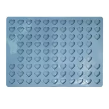 Tapis de cuisson en silicone Coeurs, friandises pour chiens de taille moyenne