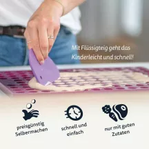 Silicone baking mat fish