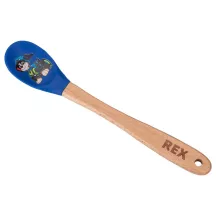 Cooking Spoon Paw Patrol Rex 18.5 cm – Wooden Handle, Silicone Head, for Children | Cakelicious