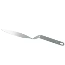 Chocolate spatula "Feather", 12 cm