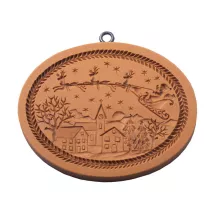 Gebäck-Model Weihnachtsmann 104 x 83 mm