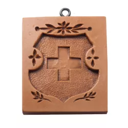 Gebäck-Model Schweizer Wappen 78 x 67 mm