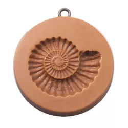 Cookie model ammonite fossil, Ø 65 mm