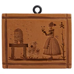 Modèle de pâtisserie Apicultrice 71 x 56 mm