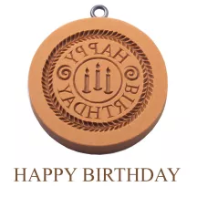 Geburtstag-Model für Guetzli, Ø 68 mm
