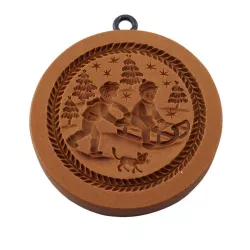 Stampo per biscotti bambini sulla slitta Ø 68 mm