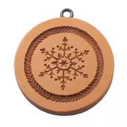 Pastry model snowflake Ø 68 mm