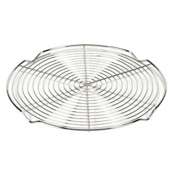 Griglia in acciaio inox, Ø 32 cm