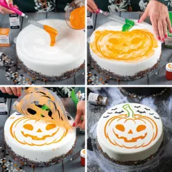 Schablone Halloween