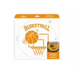 Stencil basketball