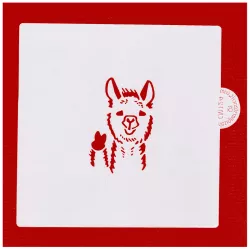 Stencil llama