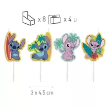 Candele a punto 2D, 4 pezzi