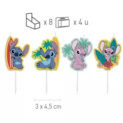 Candele a punto 2D, 4 pezzi