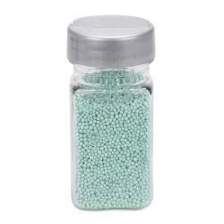 Sugar pearls turquoise mini, 65 g