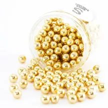 Perle croccanti al cioccolato dorate, 180 g
