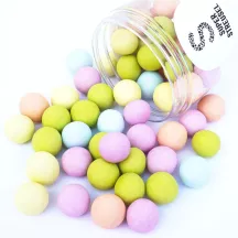 Palline croccanti colorate XL - 120 g Deco Pastello