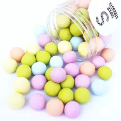 Palline croccanti colorate XL - 120 g Deco Pastello