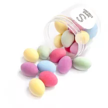 Colorful chocolate Easter eggs with hazelnut-milk core, 150 g