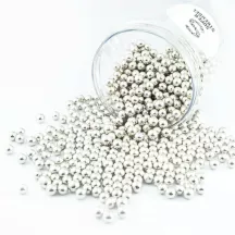 Mini Knusperkugeln Silber 150 g von Super Streusel