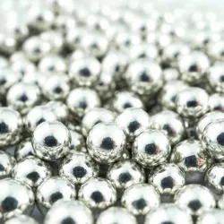 Mini crispy balls silver 150 g from Super Streusel
