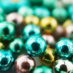 Super Streusel Mini palline croccanti Multicolore Metallic, 160 g