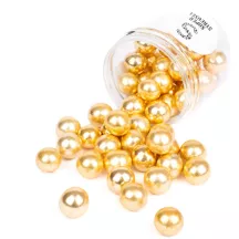 Crispy balls XL Gold 130 g - Golden chocolate balls