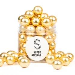 Crispy balls XL Gold 130 g - Golden chocolate balls