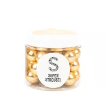 Palline croccanti XL oro 130 g - Sfere di cioccolato dorate