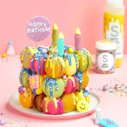 Drip Cake Glasur Himmelblau 300 g
