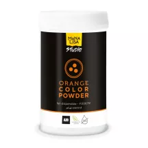 Mona Lisa fettlösliche Pulverfarbe Orange, 100 g