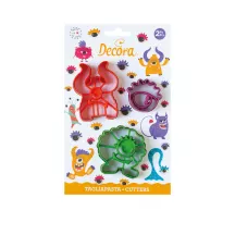 3 monster cookie cutters