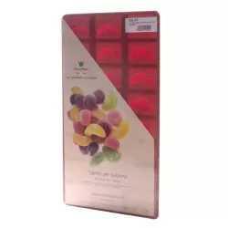 Mandarin jelly mold, 24 pieces