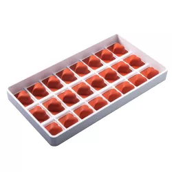 Jelly mold hearts, 24 pieces