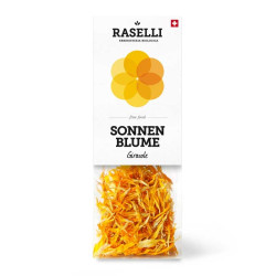 Organic edible sunflower blossoms - Switzerland