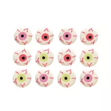 12 Zuckerdekorationen - blutige Augen