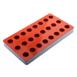 Blackberry jelly mold, 24 pieces