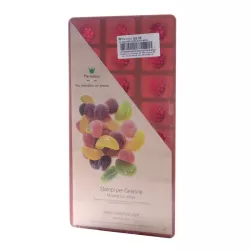 Blackberry jelly mold, 24 pieces