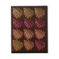 12 Arbres de Noël Décorations en chocolat
