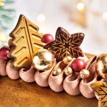 12 alberi di Natale Decorazioni al cioccolato