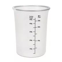 Misurino in silicone 0,5 litri con beccuccio versatore