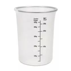 Misurino in silicone 0,5 litri con beccuccio versatore