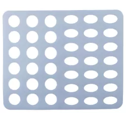 Silicone mat round and oval