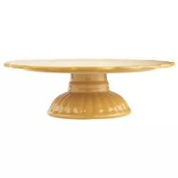 Mustard cake plate