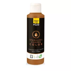 Burro di cacao Mona Lisa color rame glitterato, 245 g