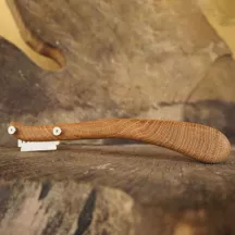 Couteau de boulanger avec manche en bois de chêne