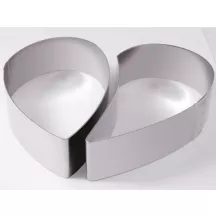 Cake ring heart shape Ø 14 cm x 4 cm