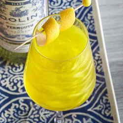 Glitzer für Cocktails Gelb
